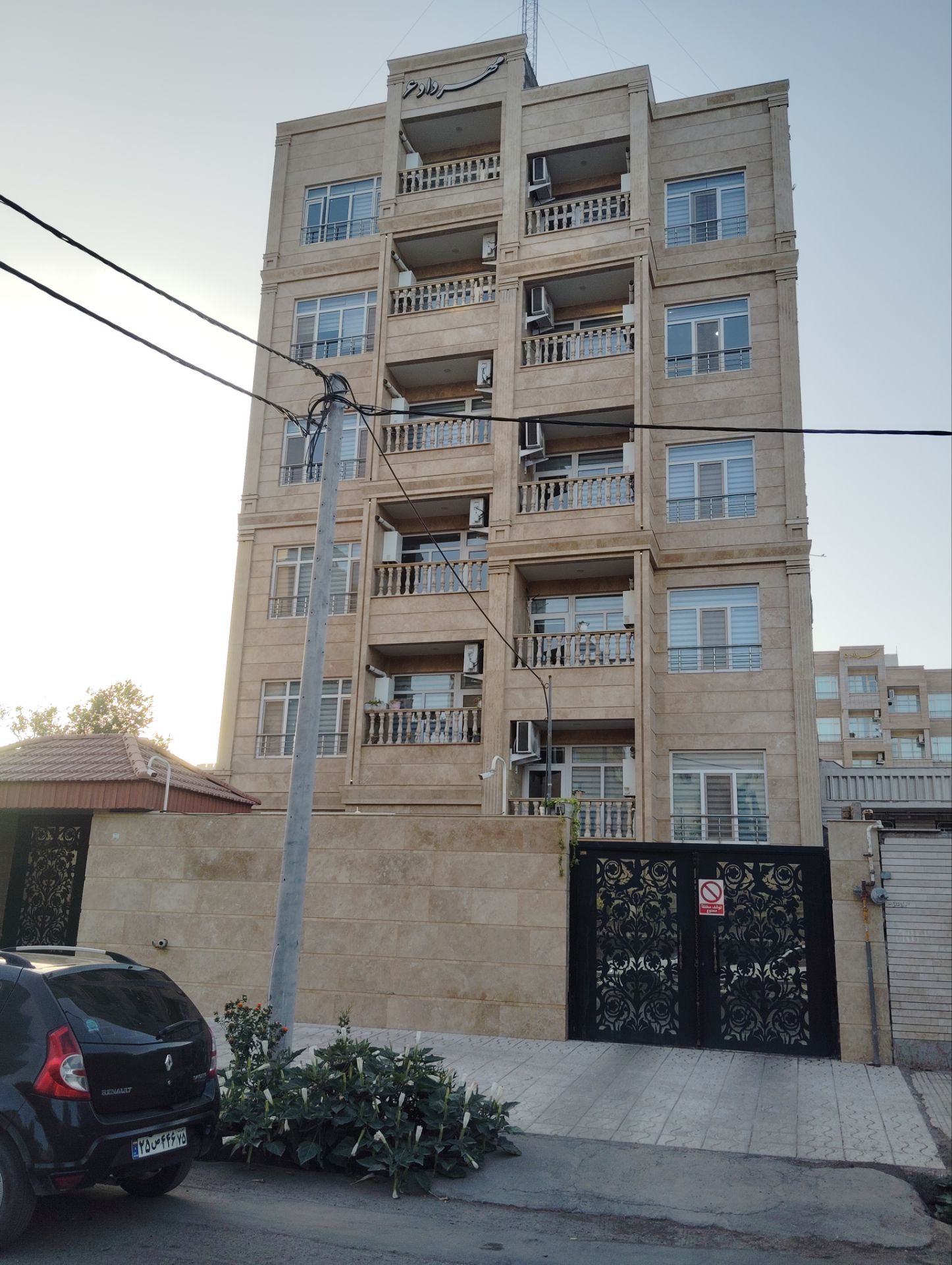 Mehrdad 6 office building, design, construction and installation of split duct, sewage and hot and cold plumbing and installation of sanitary valves